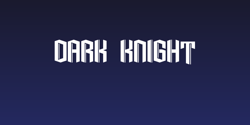 Dark Knight Social Header