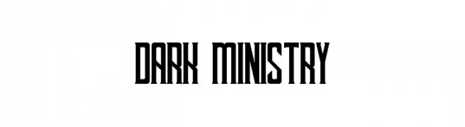 Dark Ministry  Descarca Fonturi Gratis