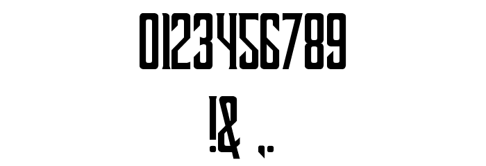 Dark Ministry Font OTHER CHARS