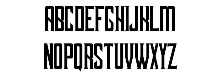 Dark Ministry Font LOWERCASE