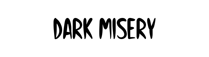 Dark Misery  Скачать бесплатные шрифты