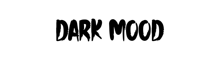 Dark Mood  font caratteri gratis