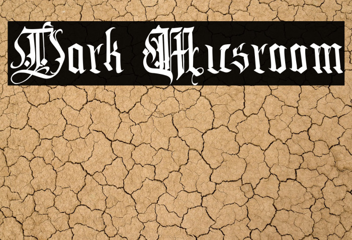 Dark Musroom Example 1