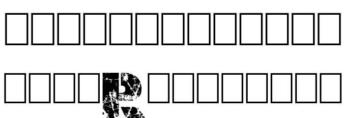 Dark Net Warrior Font LOWERCASE