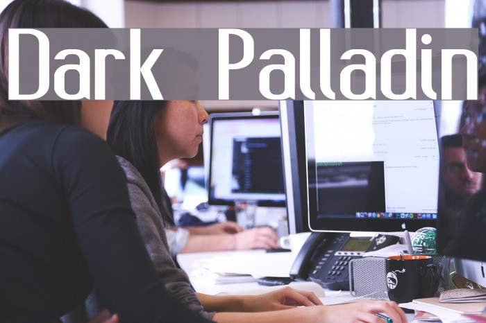 Dark Palladin Font examples