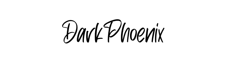 Dark Phoenix  免费字体下载