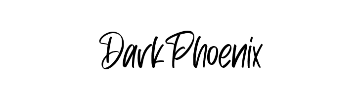 Dark Phoenix  Free Fonts Download
