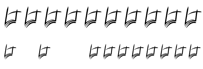 Dark Road Font OTHER CHARS