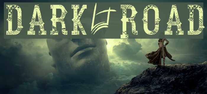 Dark Road Font examples