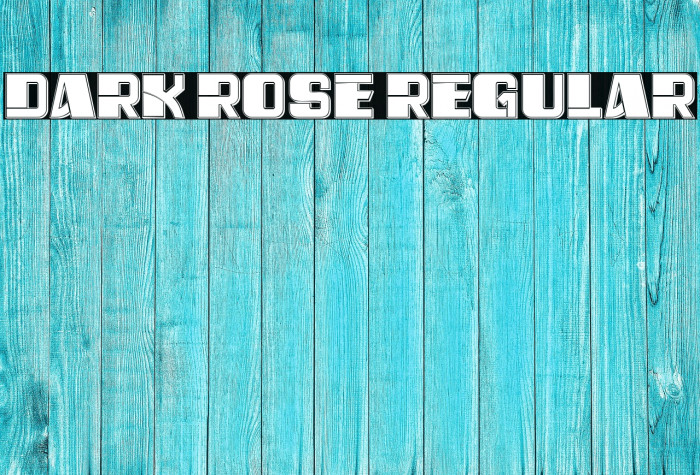 Dark Rose Regular Example 1