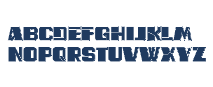 Dark Rose Regular Lowercase