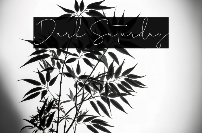 Dark Saturday Example 1
