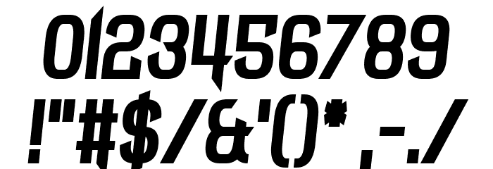 Dark Seed Font OTHER CHARS