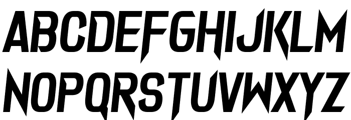Dark Seed Font LOWERCASE