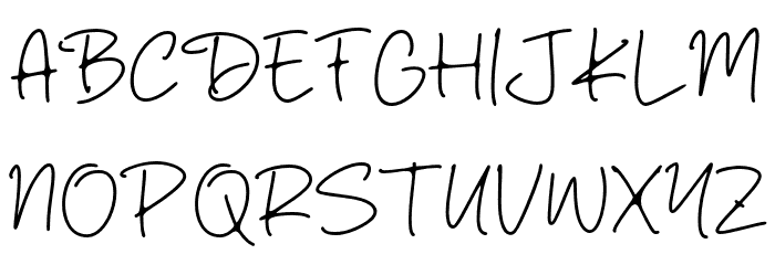 Dark Shadow Font UPPERCASE