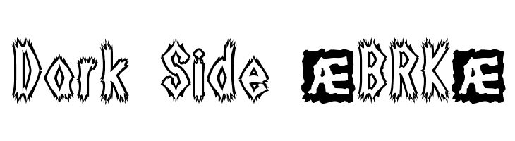 Dark Side [BRK]  font caratteri gratis