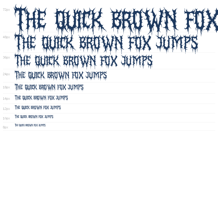 Dark Spikes Waterfall