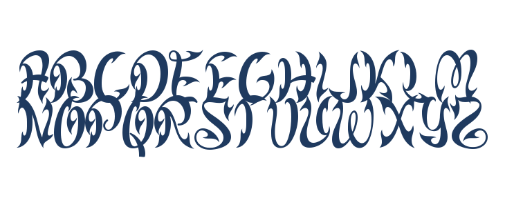 Dark Summer Demo Uppercase