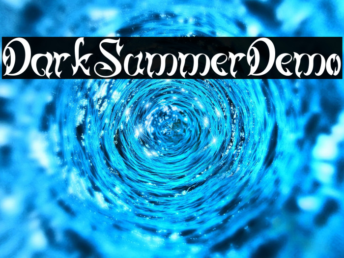 Dark Summer Demo Example 1