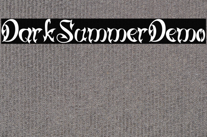 Dark Summer Demo Example 3
