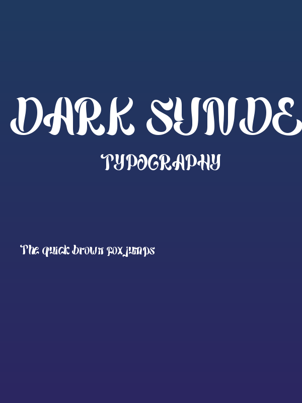 Dark Sunder Poster