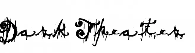 Dark Theater  font caratteri gratis