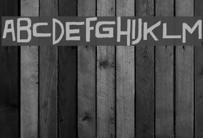 Dark Times Black Font examples