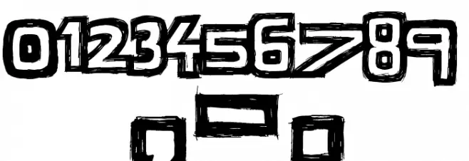 Dark Times Font OTHER CHARS