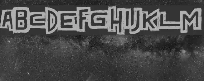 Dark Times Font examples