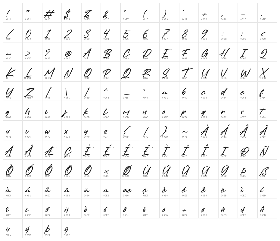 Dark Twenty Character Map