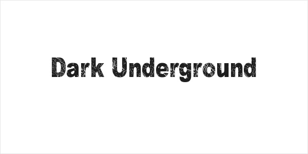 Dark Underground Logo