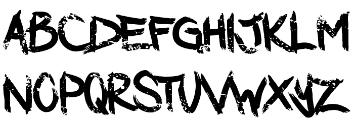 Dark Waters Regular Font LOWERCASE