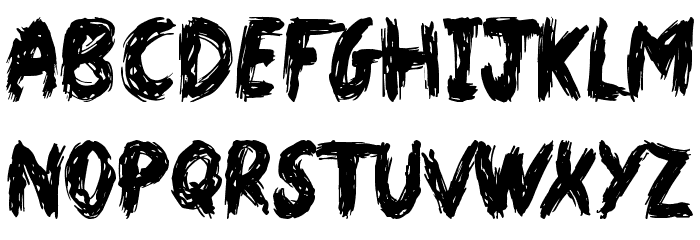 Dark World Font LOWERCASE