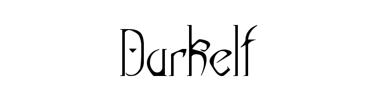 Dark elf  Descarca Fonturi Gratis