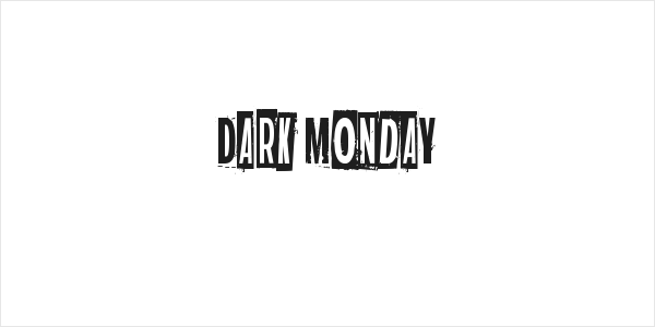 Dark monday Logo