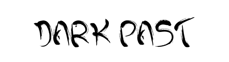 Dark past Font