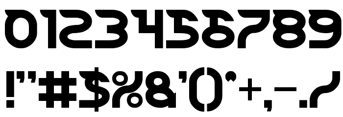 Dark Font OTHER CHARS