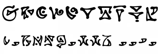 DarkArts BB Font OTHER CHARS