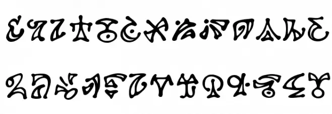 DarkArts BB 字体 大写