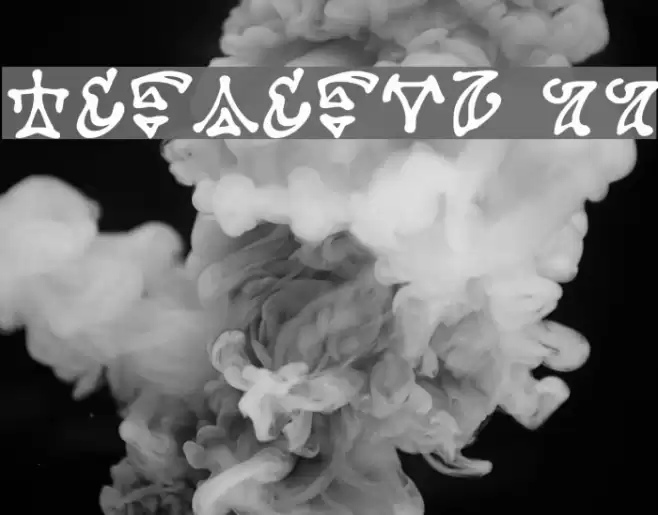 DarkArts BB Font examples