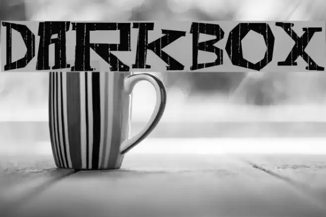 DarkBox Font examples