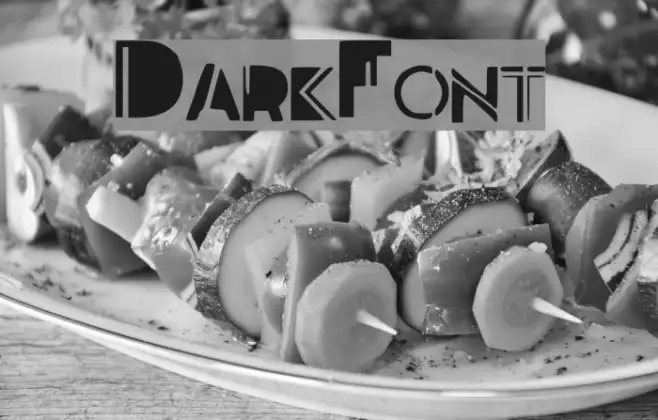 DarkFont Example 1