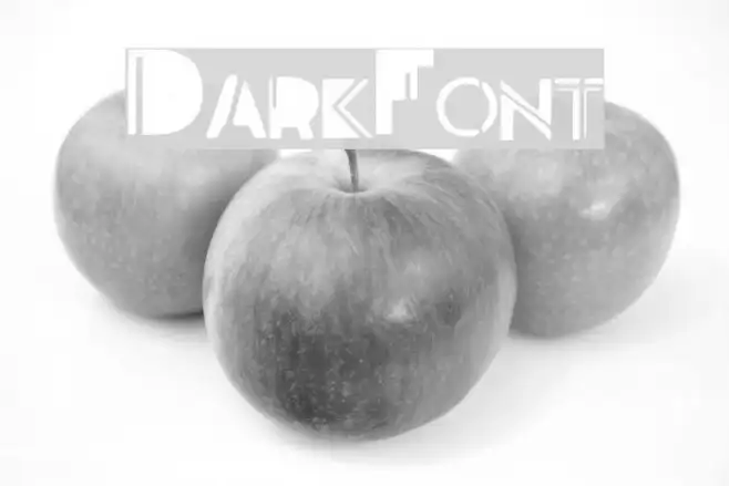 DarkFont Example 3
