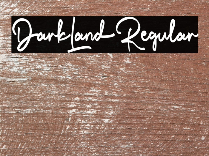 DarkLand-Regular Example 3