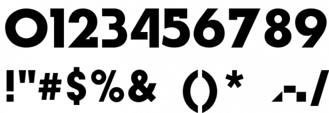 DarkMoonBold Font OTHER CHARS