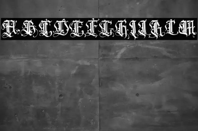 DarkMusroom Шрифта examples