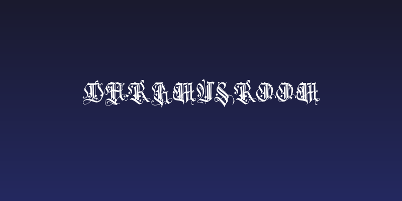 DarkMusroom Social Header