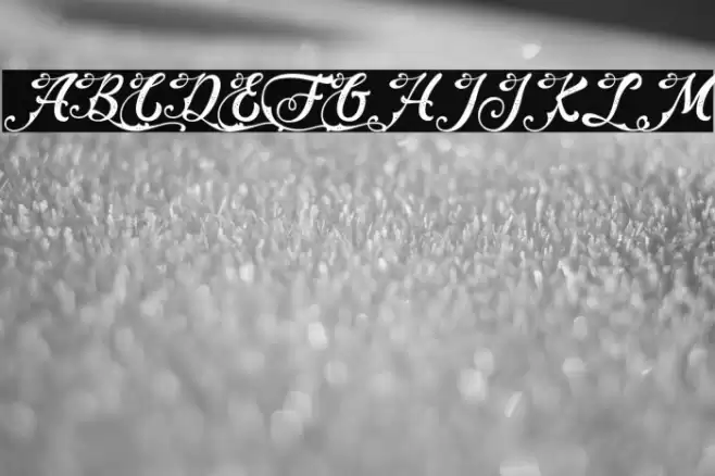 DarkSeventh-PersonalUse Font examples