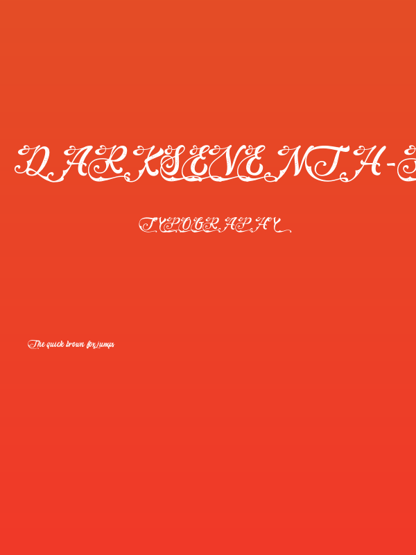 DarkSeventh-PersonalUse Poster