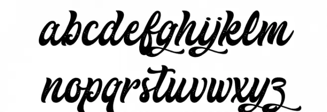 DarkSeventh-PersonalUse 字体 小写